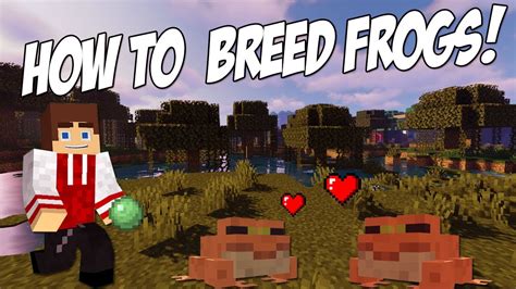 Minecraft 119 How To Breed Frogs Youtube