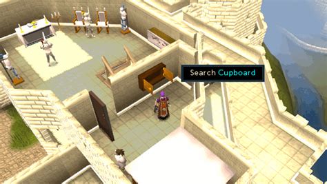 Talk to the squire in the white knights' castle.( 1•2•1•1). Runescape old knights sword quest guide