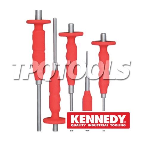 Ken 518 2330k Extra Length Inserted Pin Punch Set 5 Pce Tpqtools