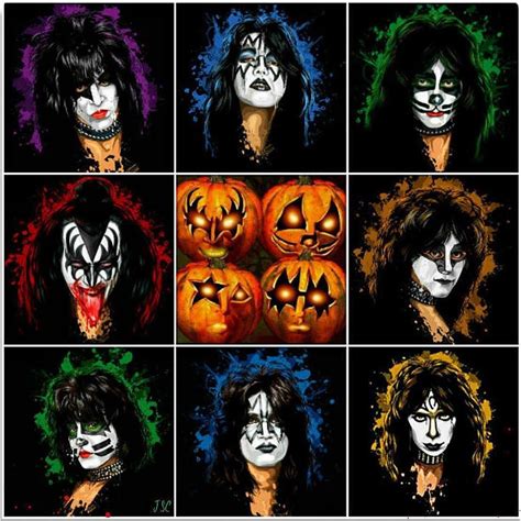 Pin By Jeanne Loves Horror💀🔪 On Kiss Kiss Art Kiss Band Caricature