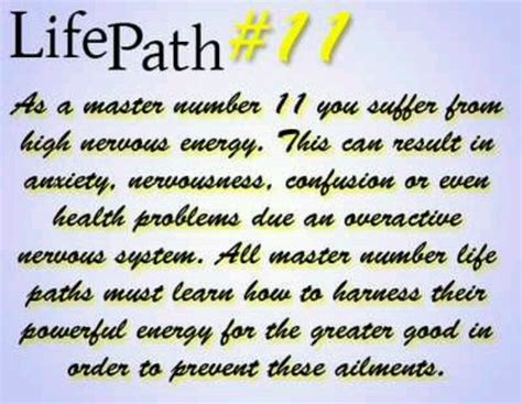 My Life Path 11 Energy And Health And Balance Life Path 11