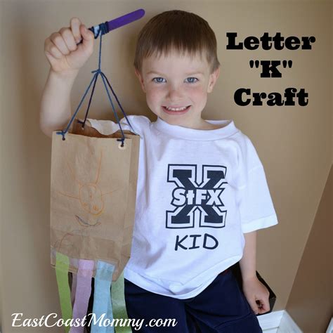 East Coast Mommy Alphabet Crafts Letter K