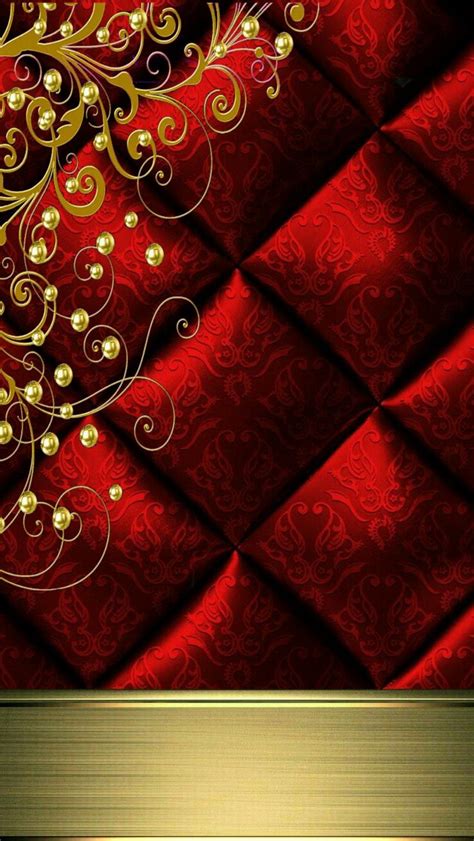 15 Best Red And Gold Wallpaper Images On Pinterest Iphone Backgrounds