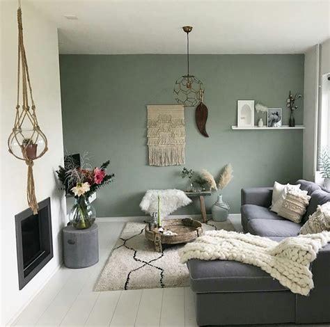 Grey And Sage Green Living Room Bestroomone