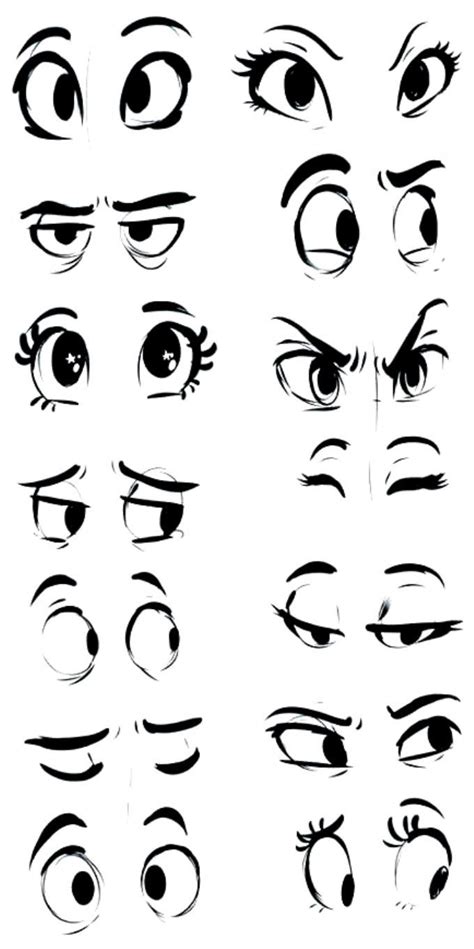 Easy Drawing Cartoon Eyes ~ Pin On Eye Drawings Bodbocwasuon