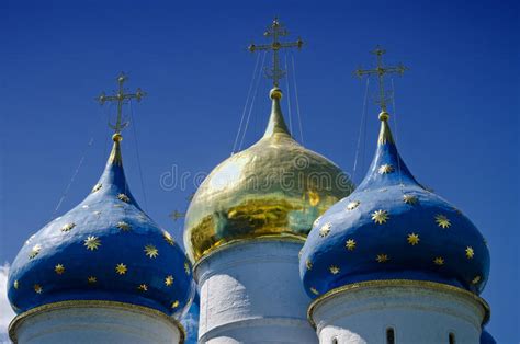 Trinity Lavra Of St Sergius In Sergiyev Posad Stock Image Image Of