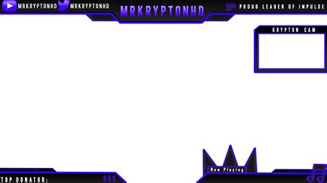 Animated Twitch Overlay Changes Colors Obs Or Xsplit