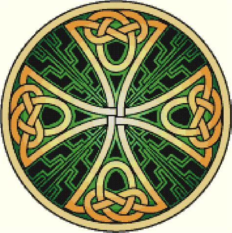 Celtic knot cross stitch patterns designed by the art of stitching. Celtic Knot Cross Cross Stitch Pattern-Irish Ireland