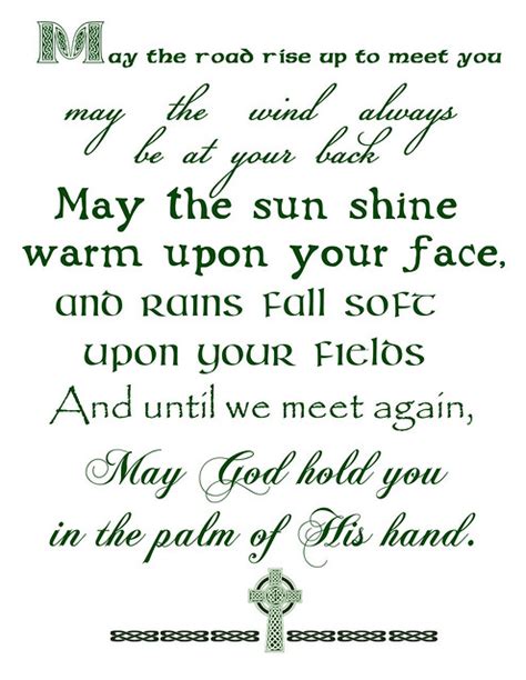 Irish words of wisdom for saint patrick s day (irish blessings irish. Irish Blessing Printable ⋆ Sweet C's Designs