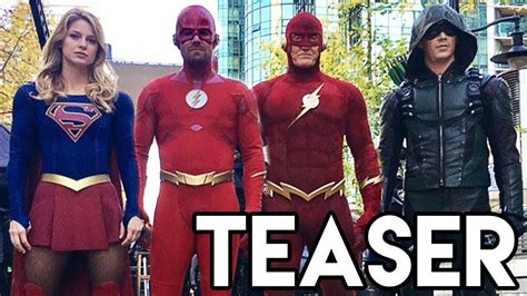 90s Flash Revealed With The Flash Supergirl And Green Arrow Dctv