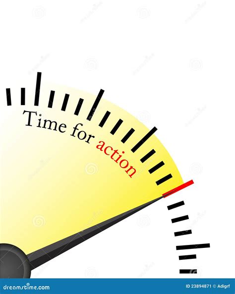 Time For Action Act Now New Start Stock Image 20478577