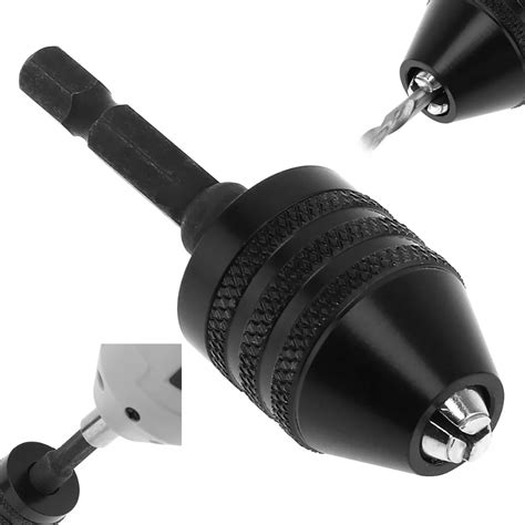 Mm Twist Drill Chuck Screwdriver Impact Driver Adapter With Hex