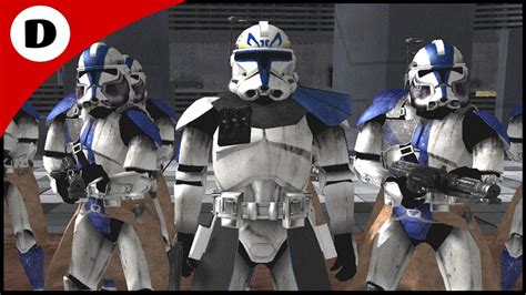 Captain Rexs Elite 501st Boarding Party Men Of War Star Wars Mod