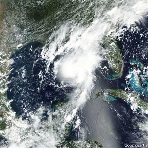 Hurricane Marco 2020 Zoom Earth