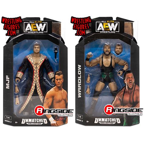 Package Deal Set Of Mjf Wardlow Aew Unmatched Series Toy