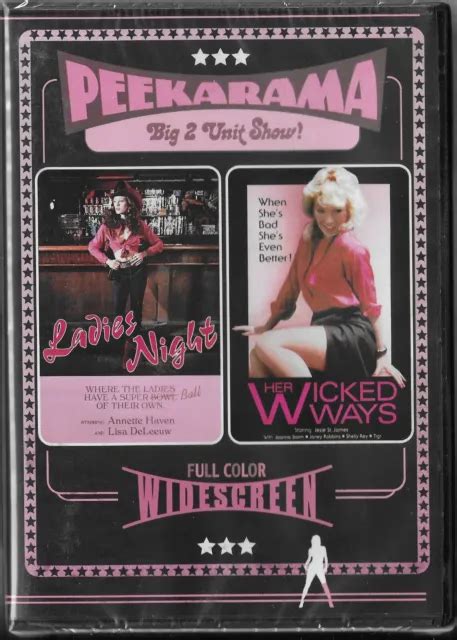 Ladies Nighther Wicked Ways Dvd Peekarama Vinegar Syndrome Brand New Erotic 738 Picclick