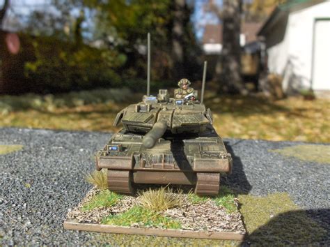 Fawcett Avenue Conscripts 15mm Sci Fi Leopard 4a2 Tanks Finished