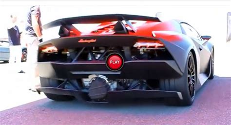 Rare Lamborghini Sesto Elemento Let Loose On The Track Carscoops