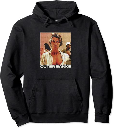 Outer Banks John B Portrait Pullover Hoodie Clothing