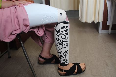 Alita Inspired 3d Printed Prosthetic Leg Cover Alitabattleangel