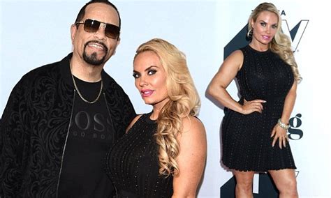 Coco Austin Dons Black Dress To Support Husband Ice T At Law And Order