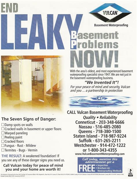 Are you in good standing with the better business bureau? Vulcan Basement Waterproofing: End Leaky Basement Problems ...
