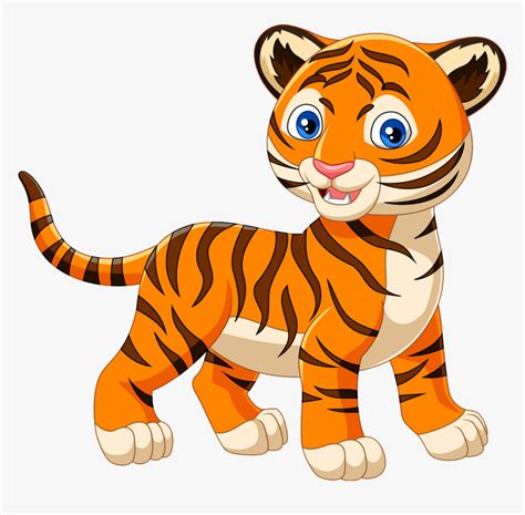 Tiger Cartoon Png Download Transparent Background Tiger Cartoon Png