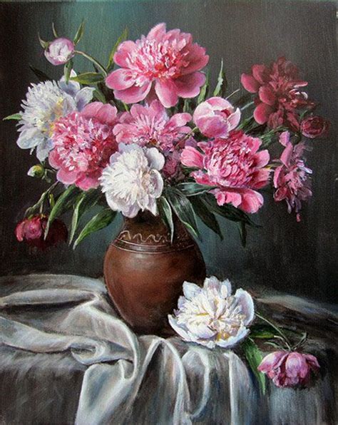 Lukisan Pasu Bunga Cara Melukis Sebuah Pasu Bunga Terjatuh Adrianna Kucharska
