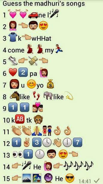 Bollywood songs have the power to keep an audience entertained especially in the middle of the movies. Guess the Madhuri's Songs Whatsapp Quiz | Whatsapp Puzzles ...