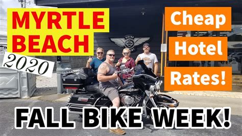 Affordable Myrtle Beach Hotels For Fall Bike Week 2020 Youtube
