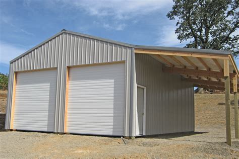 30 X 36 X 12 Storage Building For A Vineyard Econofabbuildings