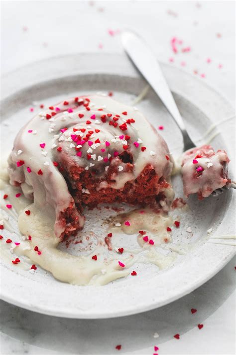 I have been sitting on this post for a little over a week, waiting for just one or two gumdrop cake. Red Velvet Cinnamon Rolls with Brown Butter Cream Cheese ...