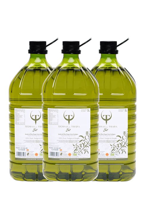 ¡pack oferta aceite de oliva virgen extra ecológico bio 15l d o sierra de segura jaén