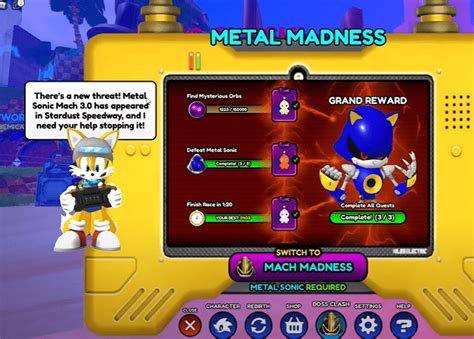 Sonic Speed Simulator How To Unlock Metal Sonic Mach 3 0