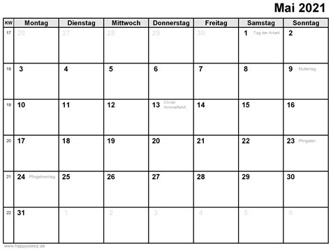Monatsplan Zum Ausdrucken Juni Kalender Juni 2021 Als Pdf Vorlagen