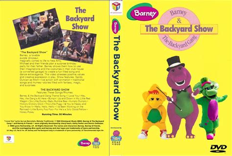 Barney The Backyard Show 1988 Dvd By Bislovebislife On Deviantart