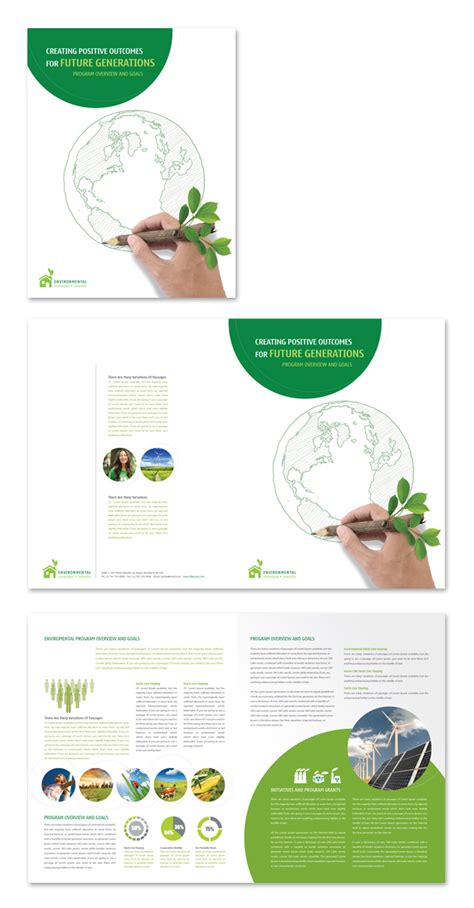 600 x 515 jpeg 69 кб. Environmental Protection Brochure Template