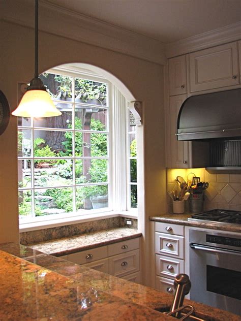 Kitchen Bay Window Mediterranean Kitchen San Francisco By Lisa