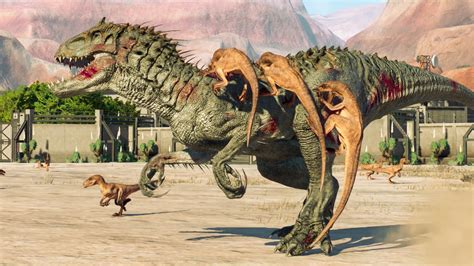 100 Raptors Vs 10 Indominus Rex Jurassic World Evolution 2 Youtube