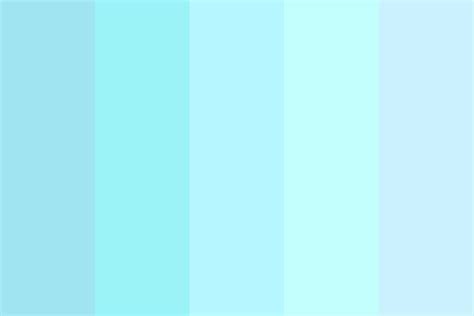 Sky Blue Fades Color Palette