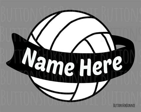 Volleyball Svg Monogram Svg Vector Swoosh Cutting File Etsy My Xxx Hot Girl