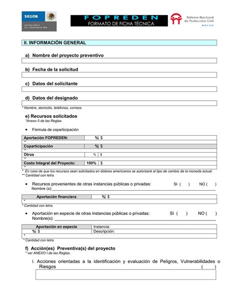 Formato De Ficha T 233 Cnica Gambaran