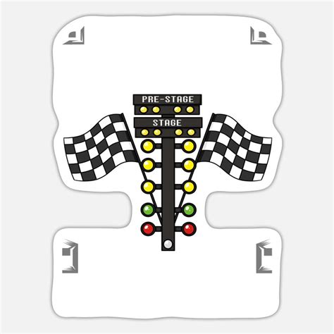 Drag Racing Stickers Unique Designs Spreadshirt