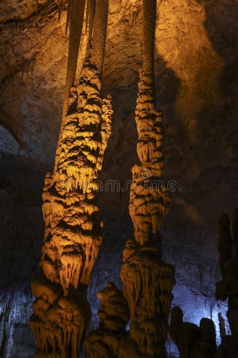Stalactite Cave In Israel Stock Image Image Of Ancient 134470775