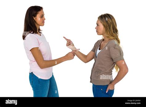 Two Girls Arguing Hi Res Stock Photography And Images Alamy