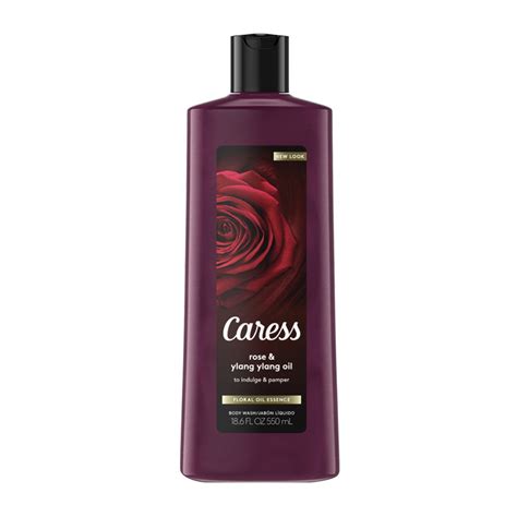 Carees Body Wash Rose And Ylang Ylang Oil Floral Essence 186 Oz