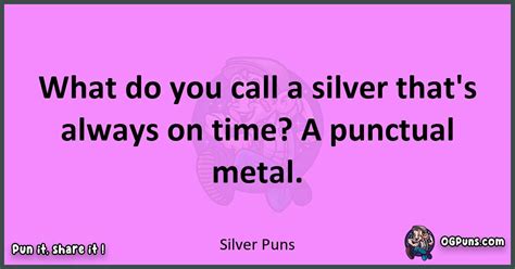 240 Silver Lined Gems Unearthing The Shiniest Puns