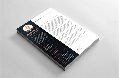 Writing a cover letter can be frustrating without the proper resources. Cv/Resume & Cover Letter Title Design on Behance