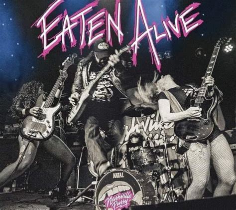nashville pussy hard rock usa will release a new live album titled eaten alive on