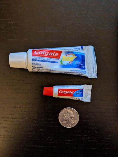 Where To Get Mini Sample Size Toothpaste Ultralight